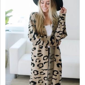Leopard cardigan